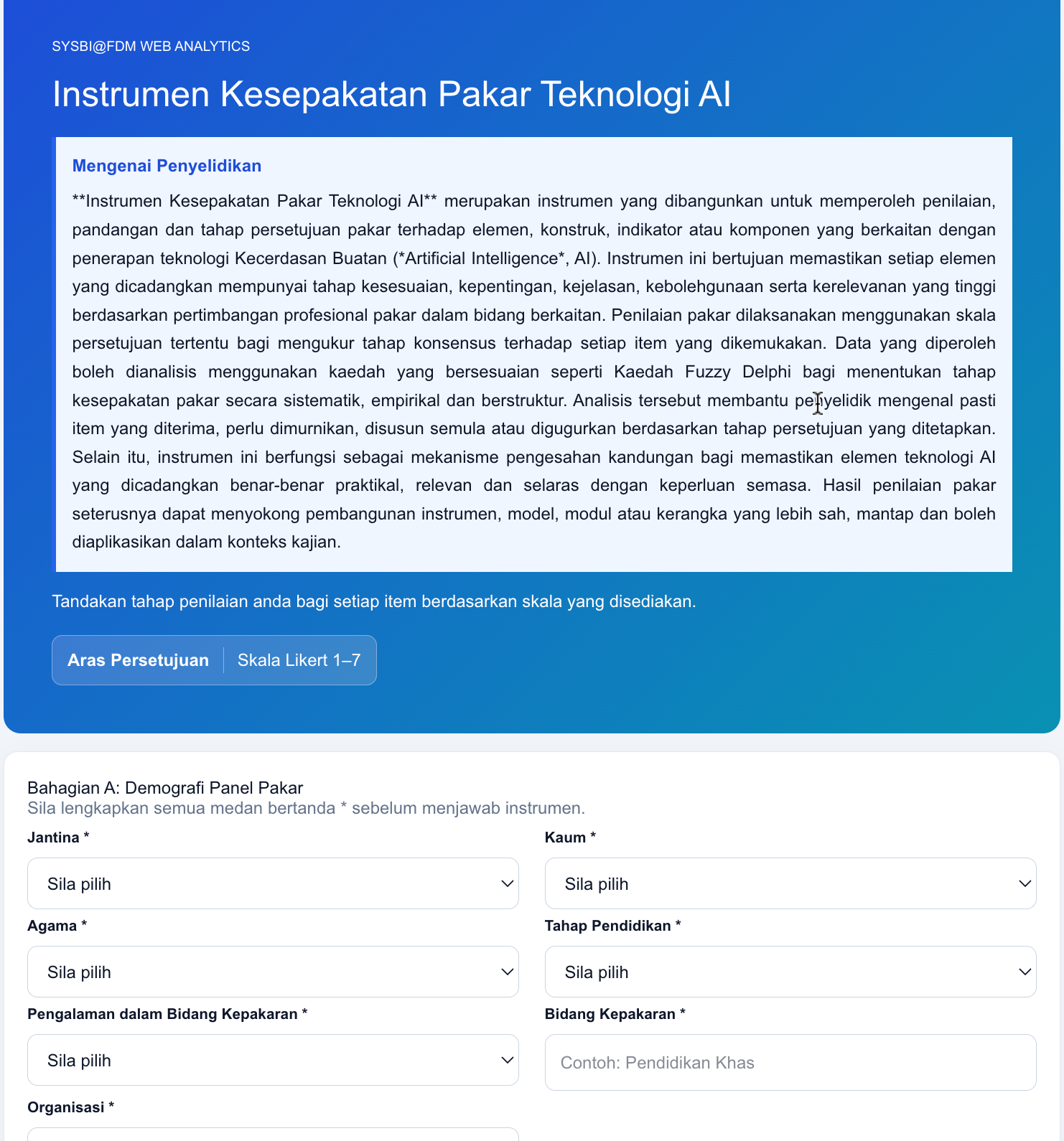 Digital instrument demographics